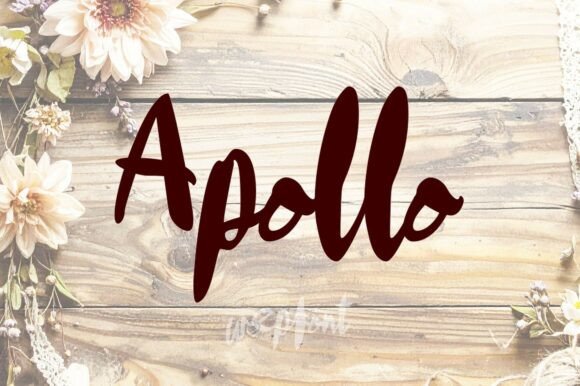 Apollo: The Handcrafted Script Font with Effortless Charm