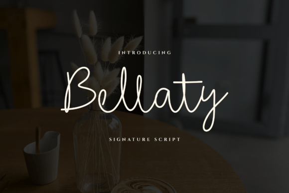 Bellaty: A Modern Script Font for Elegant Design