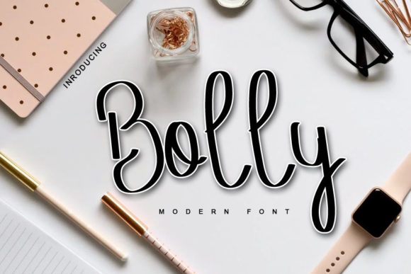 Bolly: The Refined Script Font for Modern Elegance