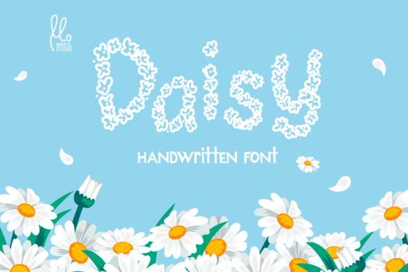 Daisy Handwritten: A Floral Script Font with Genuine Character