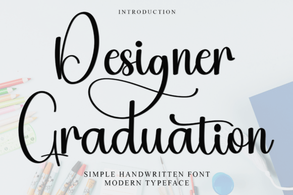 Designer Graduation: An Elegant Script for Personal Touches