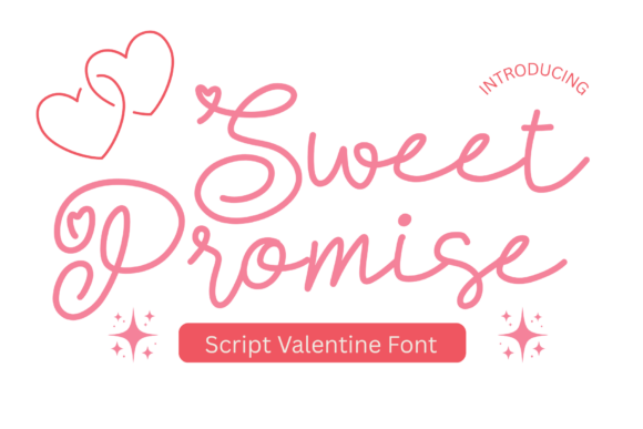 Designing with Heart: The Sweet Promise Script Font