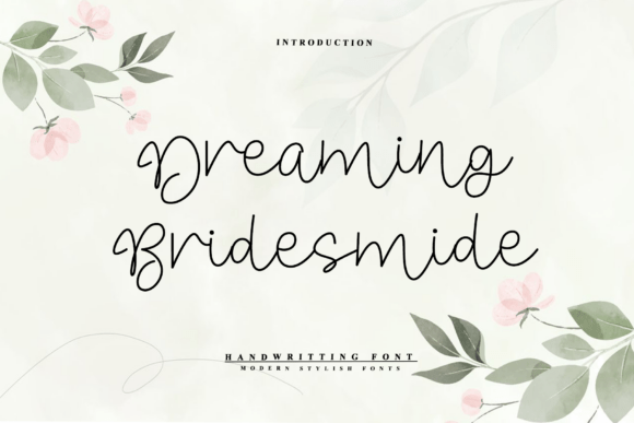 Dreaming Bridesmide: Elevating Your Projects with Elegant Script