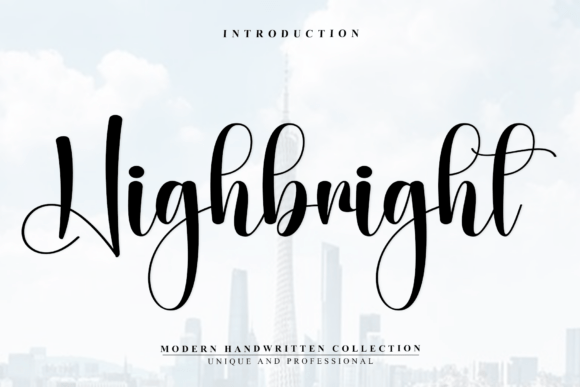 Highbright: The Art of Elegant Handwritten Typography