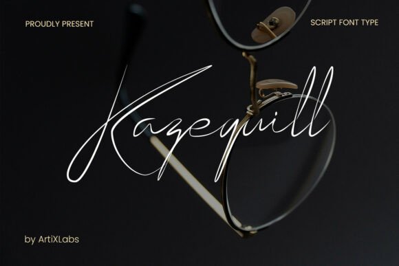 Kazequill: The Signature Script Font for Modern Elegance