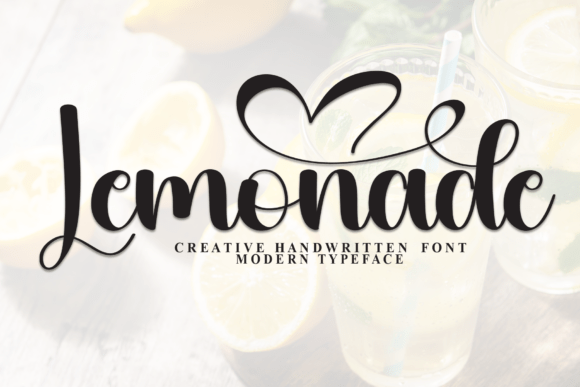 Lemonade: A Modern Script Font for Sophisticated Branding