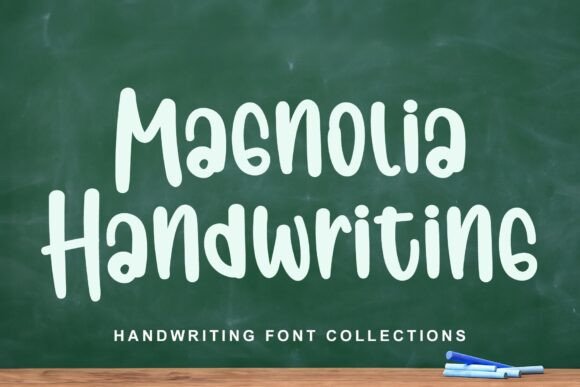 Magnolia Handwriting: Vintage Elegance Meets Bold Style