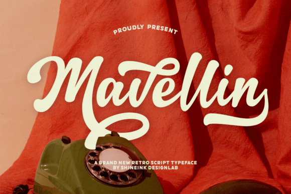 Mavellin: A Retro Script with Timeless Appeal