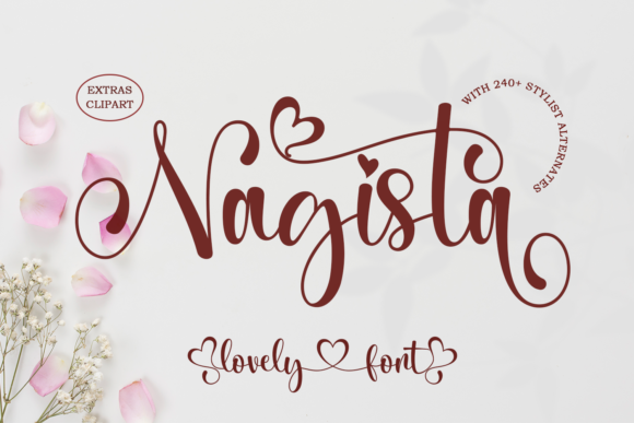 Nagista: A Duo Font for Handcrafted Design