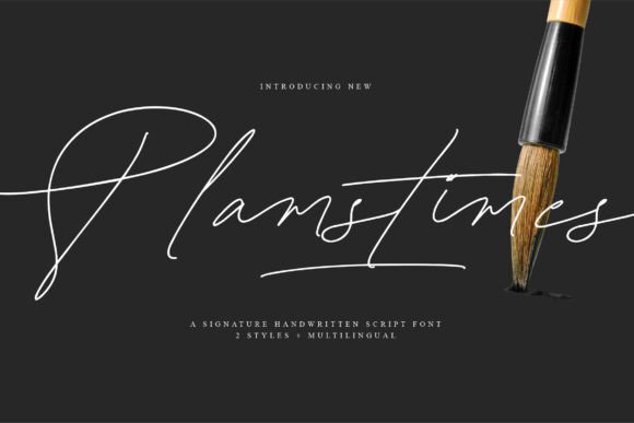 Plamstimes: The Stylish Script Font for Modern Brands