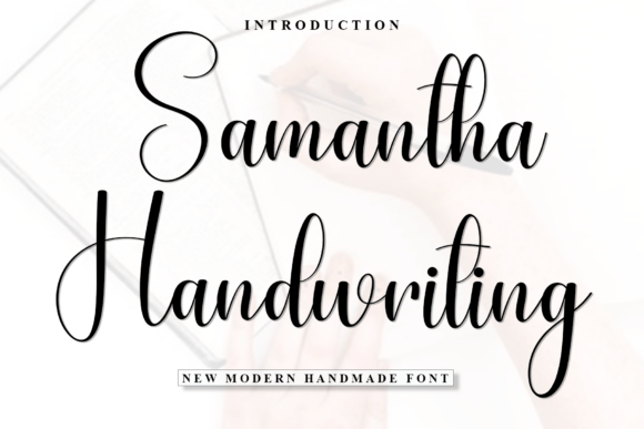Samantha Handwriting: A Modern Script for Authentic Design