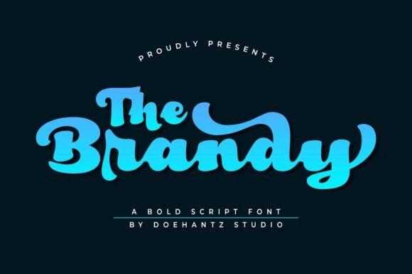 The Brandy Font: Bold Script for Striking Brand Identity