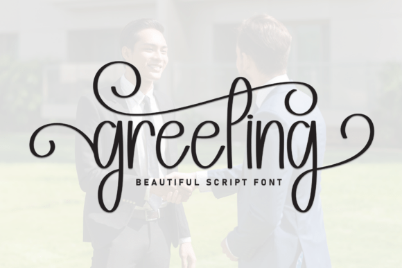 The Radiant Allure of the Greeting Handwritten Script
