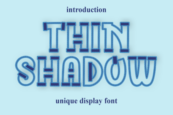 Understanding Thin Shadow: A Font for Refined Branding