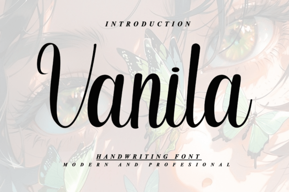 Vanila: A Script Font That Whispers Elegance