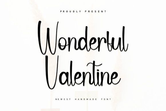 Wonderful Valentine: A Modern Script for Timeless Design
